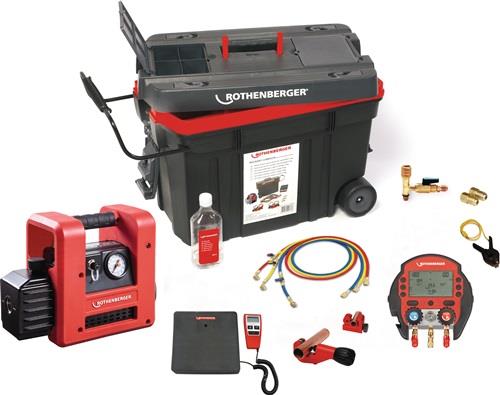ROTHENBERGER Kälte/Klima-Komplettset ROCADDY 120 R32 DIGITAL b.1 3/8 Zoll 6-35mm