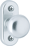 HOPPE® Balkontürknopf 35/9, Aluminium HOPPE® Balkontürknopf 35/9, Aluminium