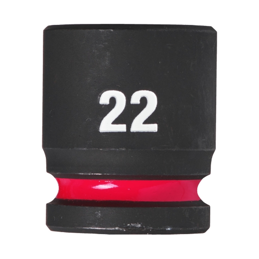 MILWAUKEE 22 x 40 mm SHOCKWAVE Schlagnuss 1/2" kurz