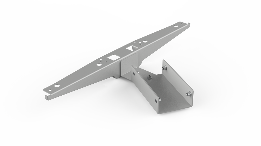 Veyhl Winkelanbindung 90 - 270°, RAL 9016 verkehrsweiß