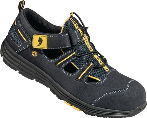 BAAK Sicherheitssandale Rene2 Gr.47 blau/gelb Mikrofaser/Mesh S1P SRC ESD EN20345 BAAK Sicherheitssandale Rene2 Gr.47 blau/gelb Mikrofaser/Mesh S1P SRC ESD EN20345