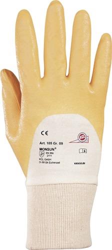 HONEYWELL Handschuhe Monsun 105 Gr.10 curry BW-Trikot m.Nitril EN 388 PSA II HONEYWELL