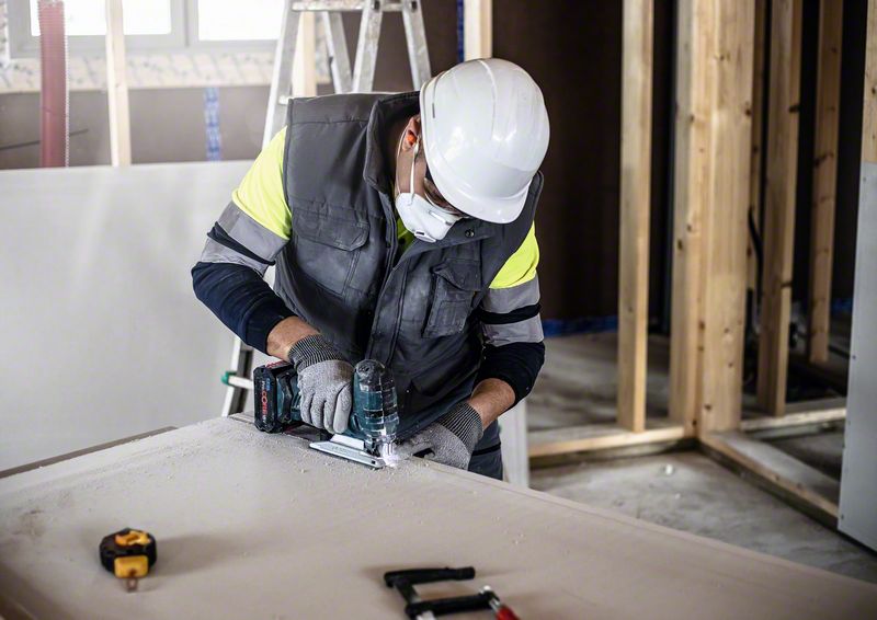 BOSCH EXPERT ‘Fiber Plaster’ T 341 HM Stichsägeblatt, 3 Stück. Für Stichsägen