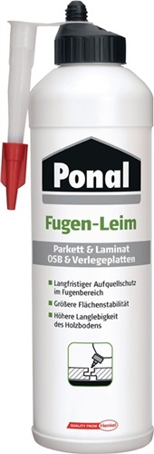 PONAL Parkett u.Laminat Fugenleim 1kg EN 204: D4 Flasche PONAL