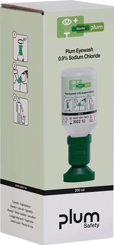 PLUM Augenspülflasche 200 ml 3 Jahre (ungeöffnete Flasche) DIN EN15154-4 PLUM