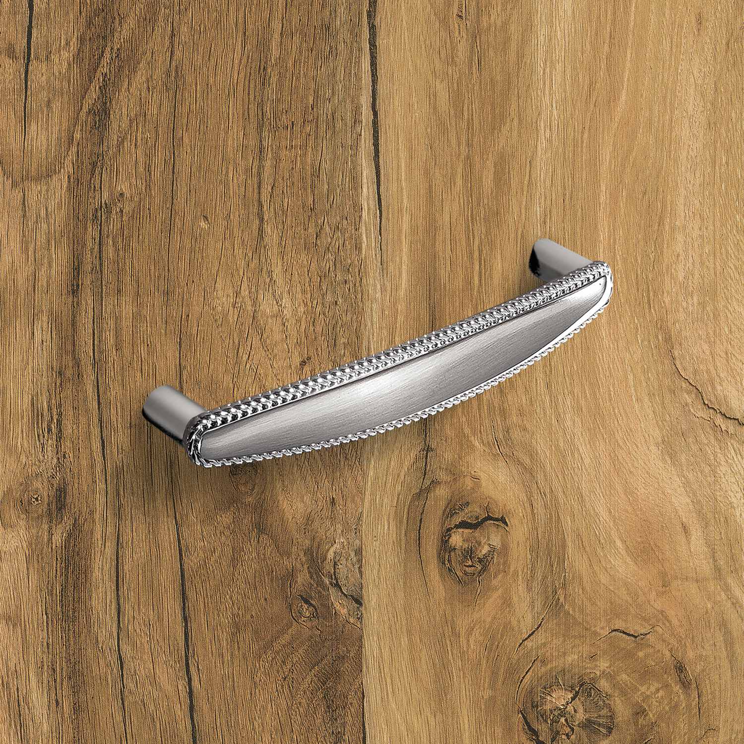HETTICH Griff Savelli, •–• 128, L 140 mm, B 18 mm, H 29 mm, Edelstahl Optik gebürstet, 9113483 HETTICH Griff Savelli, •–• 128, L 140 mm, B 18 mm, H 29 mm, Edelstahl Optik gebürstet, 9113483