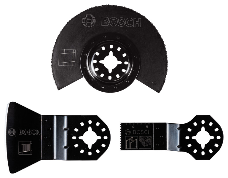 BOSCH Fliesen-Basis-Set für Multifunktionswerkzeuge, 3-teilig