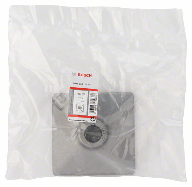 BOSCH Stampferplatte, 120 x 120 mm