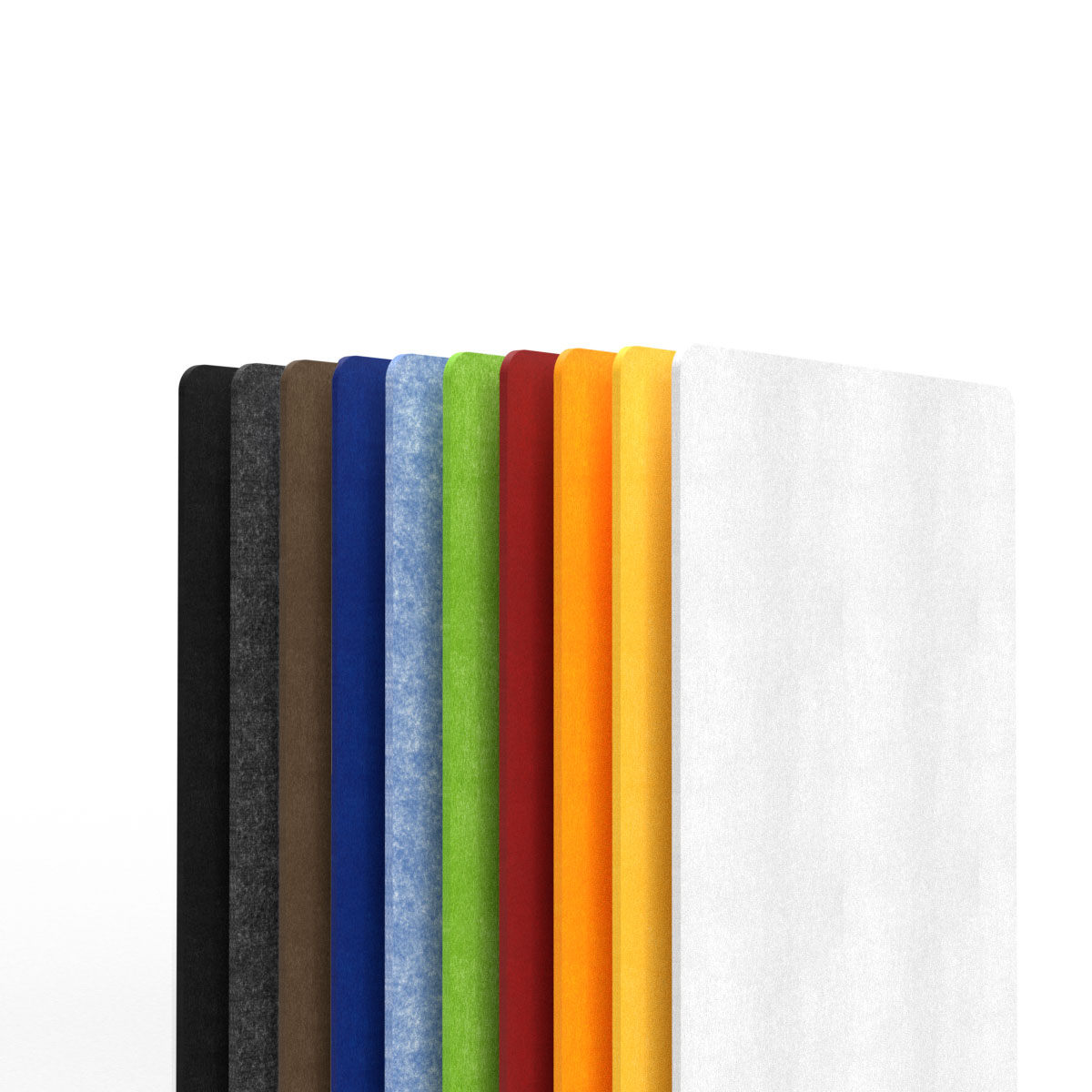 BMB Akustikpaneel AKUSTIX Wall eco, HxBxS: 2440x1220x12 mm, Orange, AV06