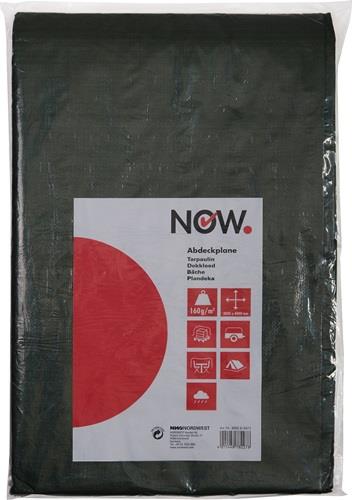 NOW Gewebeplane Super Tarp B.6000xL.10000mm olivgrün G.160g/m²