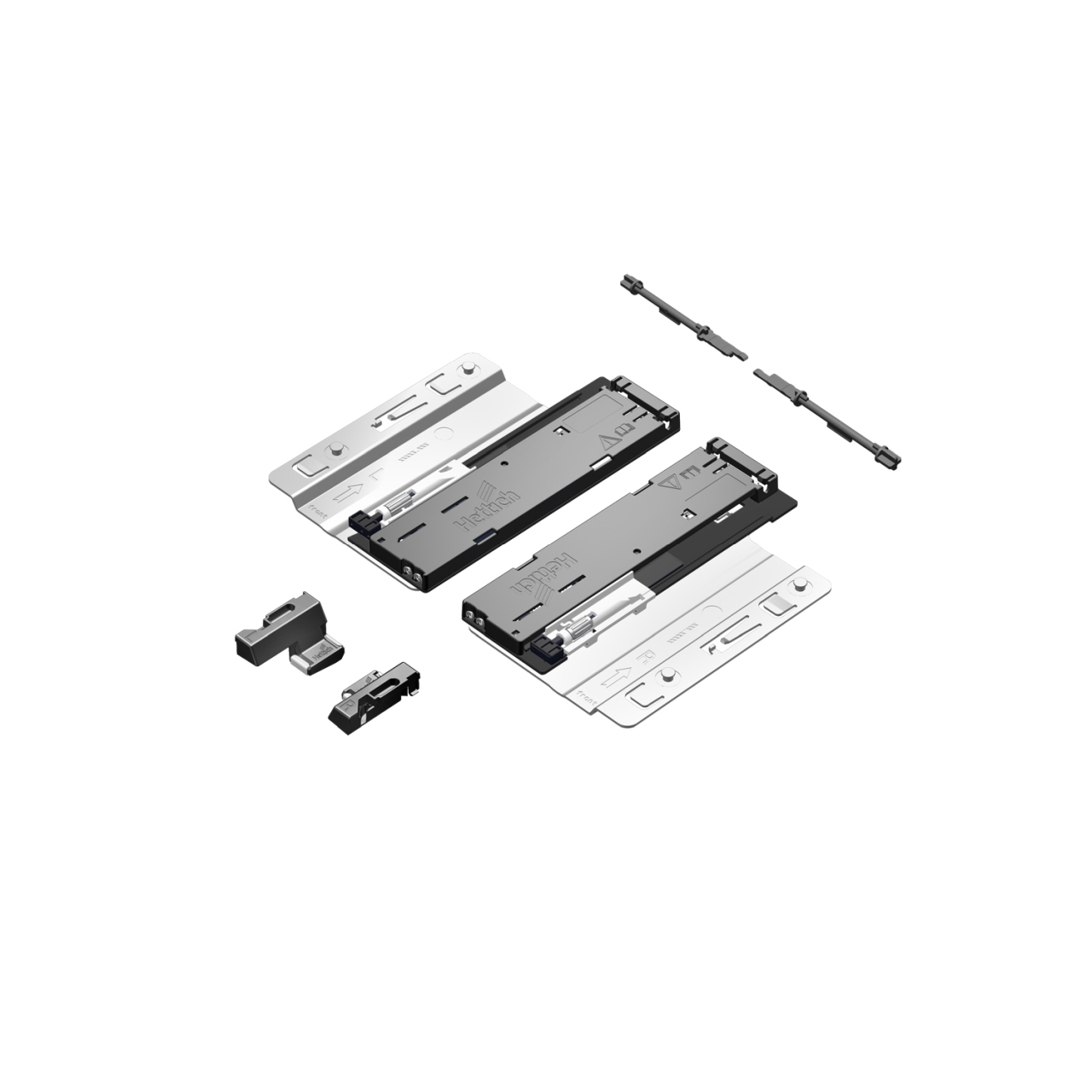 HETTICH Push to open Silent für Quadro 4D V6 mit Silent System, 8 - 20 kg, 9246315