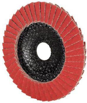TYROLIT Fächerscheibe PREMIUM CERAMIC D.125mm K.60 ger.Rostfreier STA CA TYROLIT TYROLIT Fächerscheibe PREMIUM CERAMIC D.125mm K.60 ger.Rostfreier STA CA TYROLIT