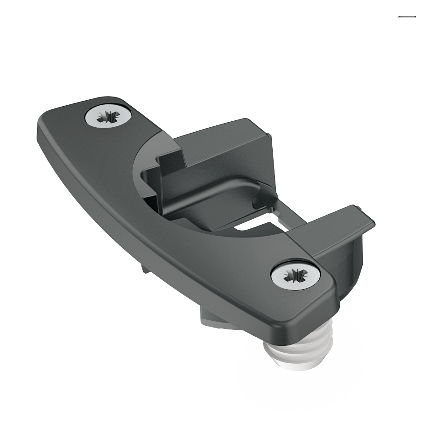 HETTICH Selekta Topf TB 32, 45 x 9,5 mm, zum Anschrauben, schwarz, 9072545