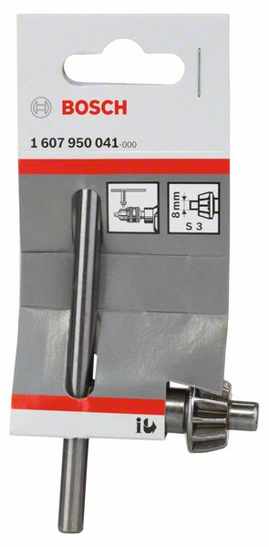 BOSCH Ersatzschlüssel zu Zahnkranzbohrfutter S3, A, 110 mm, 50 mm, 4 mm, 8 mm