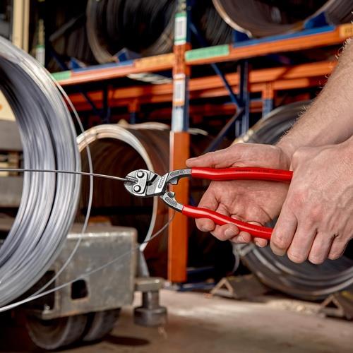 KNIPEX Kompaktbolzenschneider CoBolt® L.250mm Ku.-Überzug ger.3,8mm o.Aussparung KNIPEX Kompaktbolzenschneider CoBolt® L.250mm Ku.-Überzug ger.3,8mm o.Aussparung