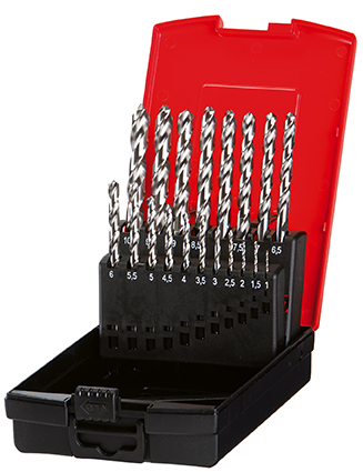 Bohrer-Set HSS-G 19tlg