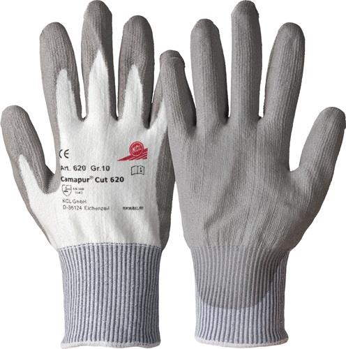 HONEYWELL Schnittschutzhandschuhe Camapur Cut 620 Gr.7 weiß/grau EN 388 PSA II 10PA