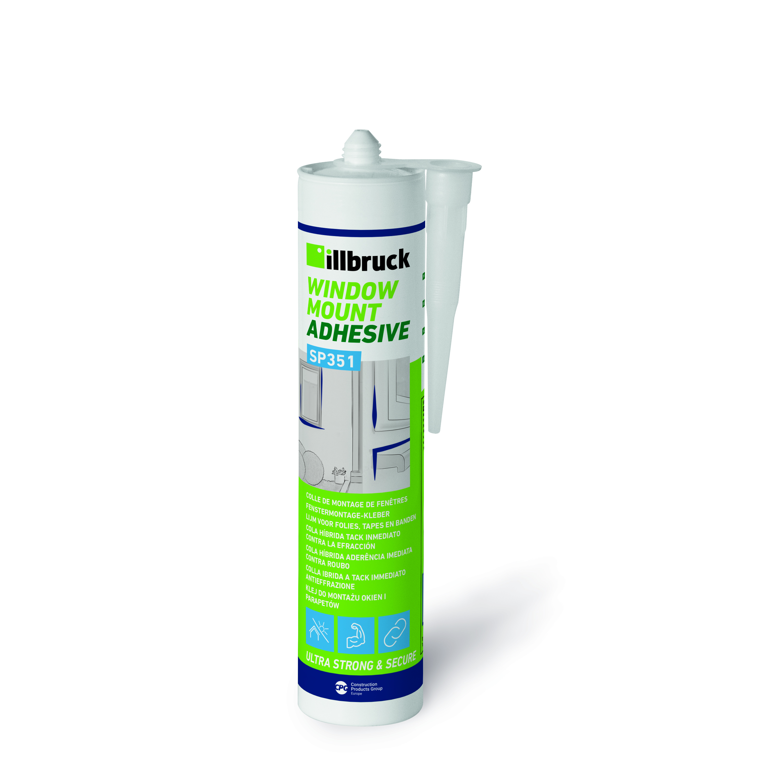 ILLBRUCK SP351 Fenstermontage-Kleber