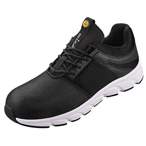 WICA Sicherheitsschuh Lanzo Gr.42 W.10,5 schwarz S1P SRA ESD EN20345 Textil WICA WICA Sicherheitsschuh Lanzo Gr.42 W.10,5 schwarz S1P SRA ESD EN20345 Textil WICA