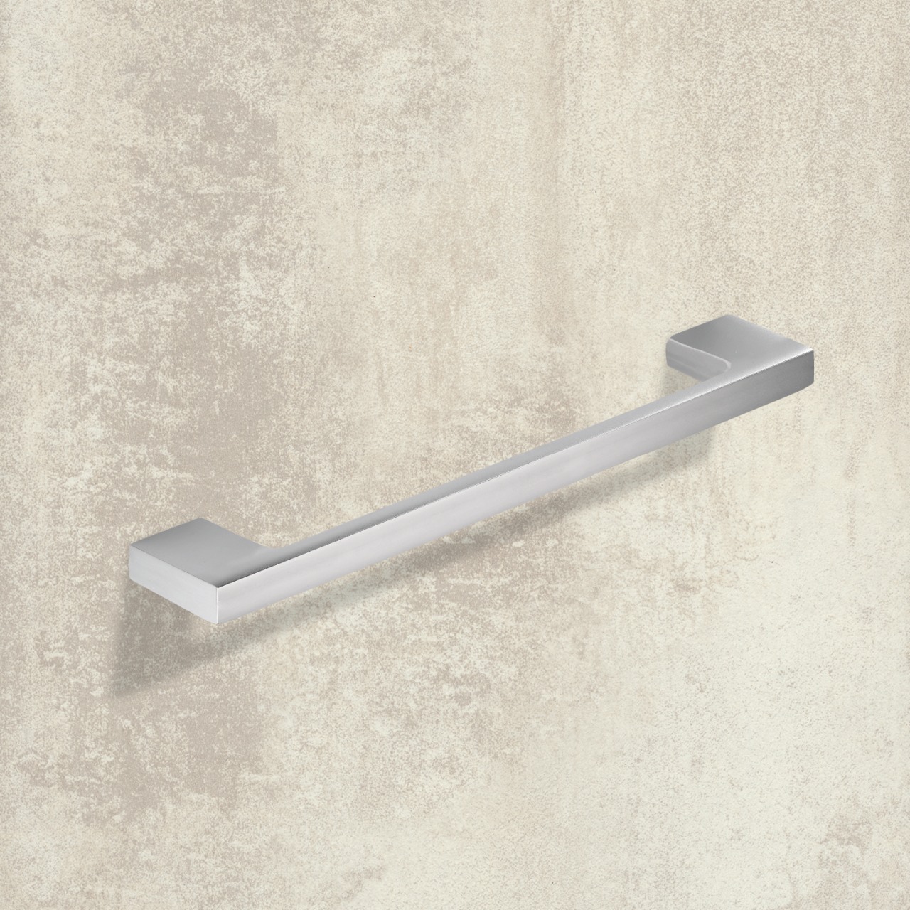 HETTICH Griff Belluno, •–• 160 / 192 mm, L 200 mm, B 9 mm, H 30 mm, Verchromt matt, 43502 HETTICH Griff Belluno, •–• 160 / 192 mm, L 200 mm, B 9 mm, H 30 mm, Verchromt matt, 43502