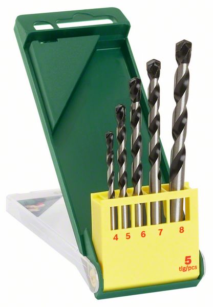 BOSCH 5-teiliges Betonbohrer-Set