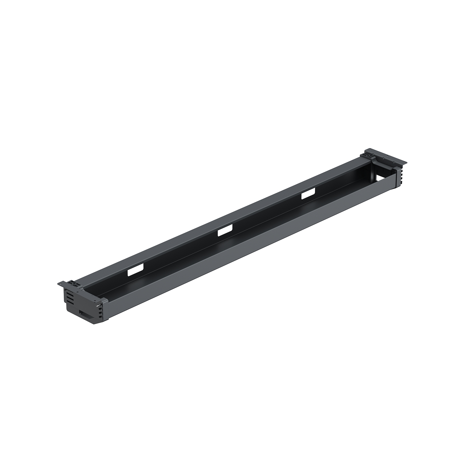 HETTICH Kabelwanne 1200, schwarz, 9309801