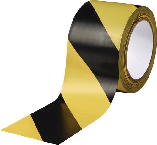 ROCOL Bodenmarkierungsband Easy Tape PVC schwarz/gelb L.33m B.75mm Rl.ROCOL