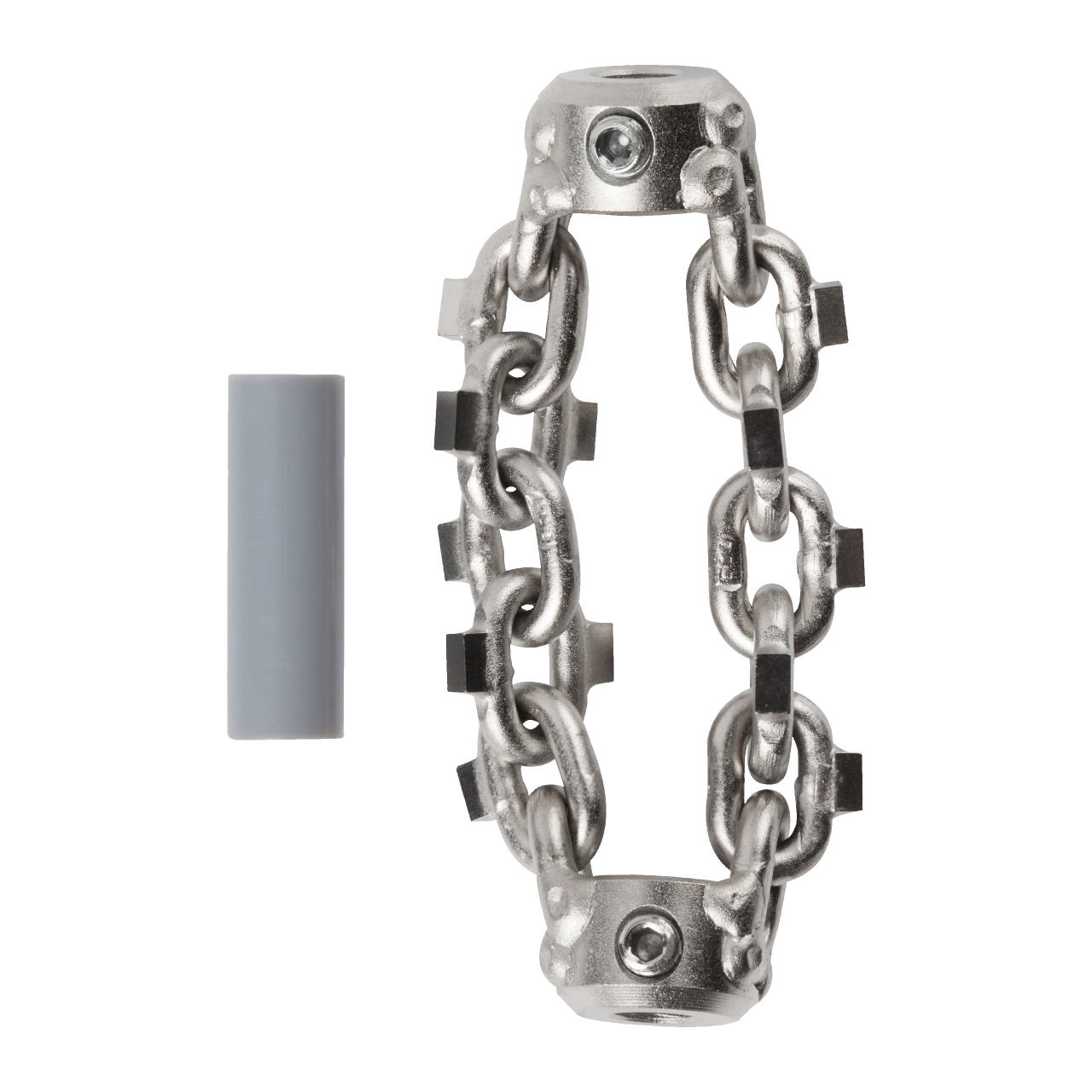 MILWAUKEE 50 mm Standardkette für M18™ Hochgeschwindigkeitsrohrreiniger mit biegsamer Welle zum Entkalken von Abflüssen HSFSM -CC50 MILWAUKEE 50 mm Standardkette für M18™ Hochgeschwindigkeitsrohrreiniger mit biegsamer Welle zum Entkalken von Abflüssen HSFSM -CC50