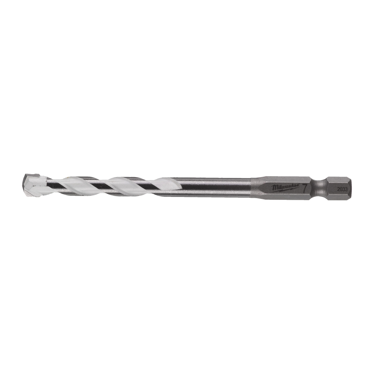 MILWAUKEE 7 x 100 mm SHOCKWAVE Multimaterial Bohrer 1/4" Hex