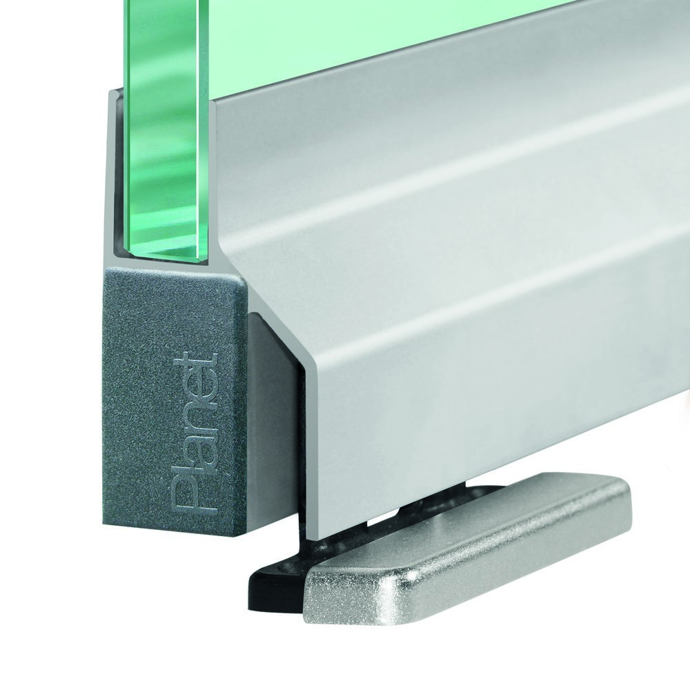 PLANET Schiebetürdichtung KG-SL10X FH, Silikon 959 mm grau