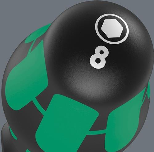 WERA Schlauchklemmenschraubendreher SW 7mm Schaft-L.167mm a6-KT./ Kraftform WERA WERA Schlauchklemmenschraubendreher SW 7mm Schaft-L.167mm a6-KT./ Kraftform WERA