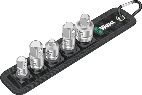 WERA Verbindungsteilesatz 781/5 Set 5teilig m.Halterung WERA