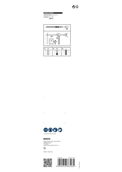 BOSCH EXPERT SDS Clean max-8X Hammerbohrer, 24 x 400 x 650 mm
