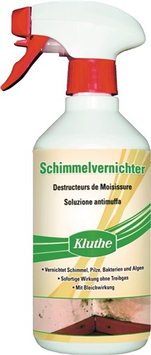 KLUTHE Schimmelvernichter chlorhaltig 500 ml Sprühflasche KLUTHE