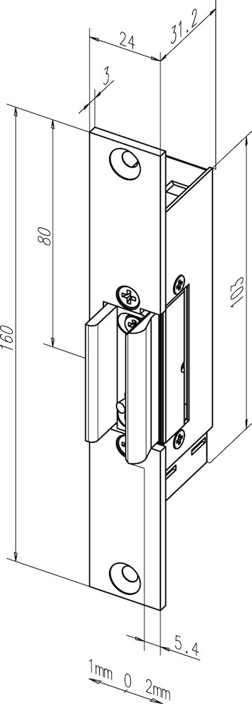 effeff Glastüröffner 914U effeff Glastüröffner 914U