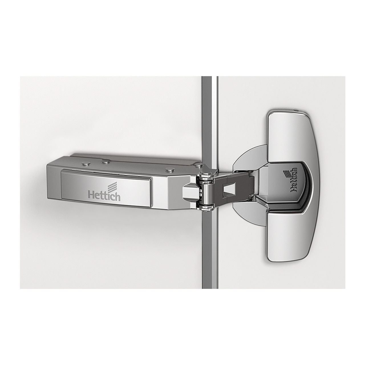 HETTICH Sensys Dünntürscharnier, Türdicke ab 10 mm, ohne Schließautomatik (Sensys 8676), vernickelt, 9094466 HETTICH Sensys Dünntürscharnier, Türdicke ab 10 mm, ohne Schließautomatik (Sensys 8676), vernickelt, 9094466