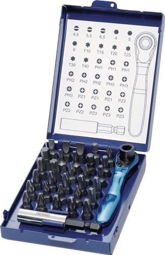 TECWERK Bitsortiment 32-tlg.Schlitz/PH/PZD/T/6KT./Bitknarre TECWERK