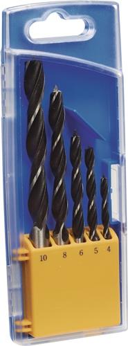 Holzspiralbohrersatz CV-Stahl TECWERK