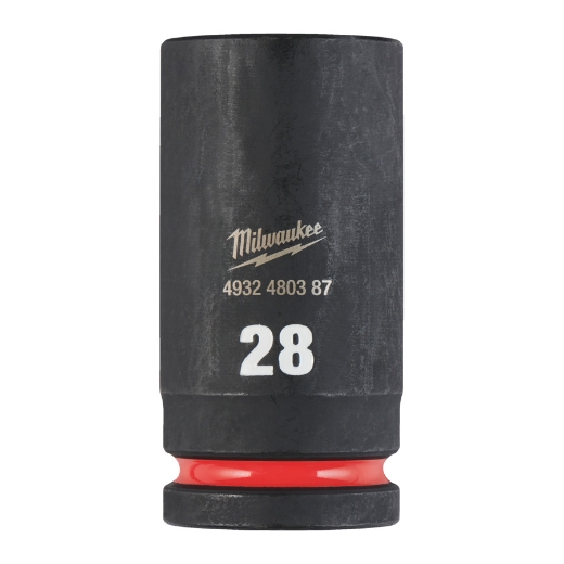 MILWAUKEE 28 x 90 mm SHOCKWAVE Schlagnuss 3/4" lang