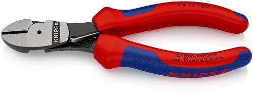 KNIPEX Kraftseitenschneider L.160mm pol.Form 1 Mehrkomp.-Hülle KNIPEX