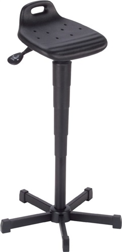 MEY Stehhilfe PU-Schaum Sitz-H.610-880mm STA schwarz Tragegriff MEY