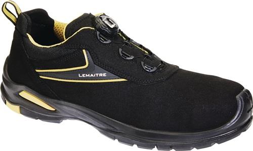 LEMAITRE Sicherheitsschuh Harrison Gr.42 W.M schwarz/gelb S3 SRC ESD EN20345