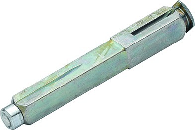 HOPPE® efha Spreizstift, abgesetzt, Eisen 85 mm verzinkt