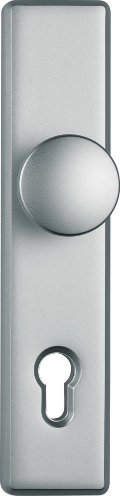 ABUS Schutz-Wechselgarnitur mit Langschild HLS214, eckig, Aluminium, 21034