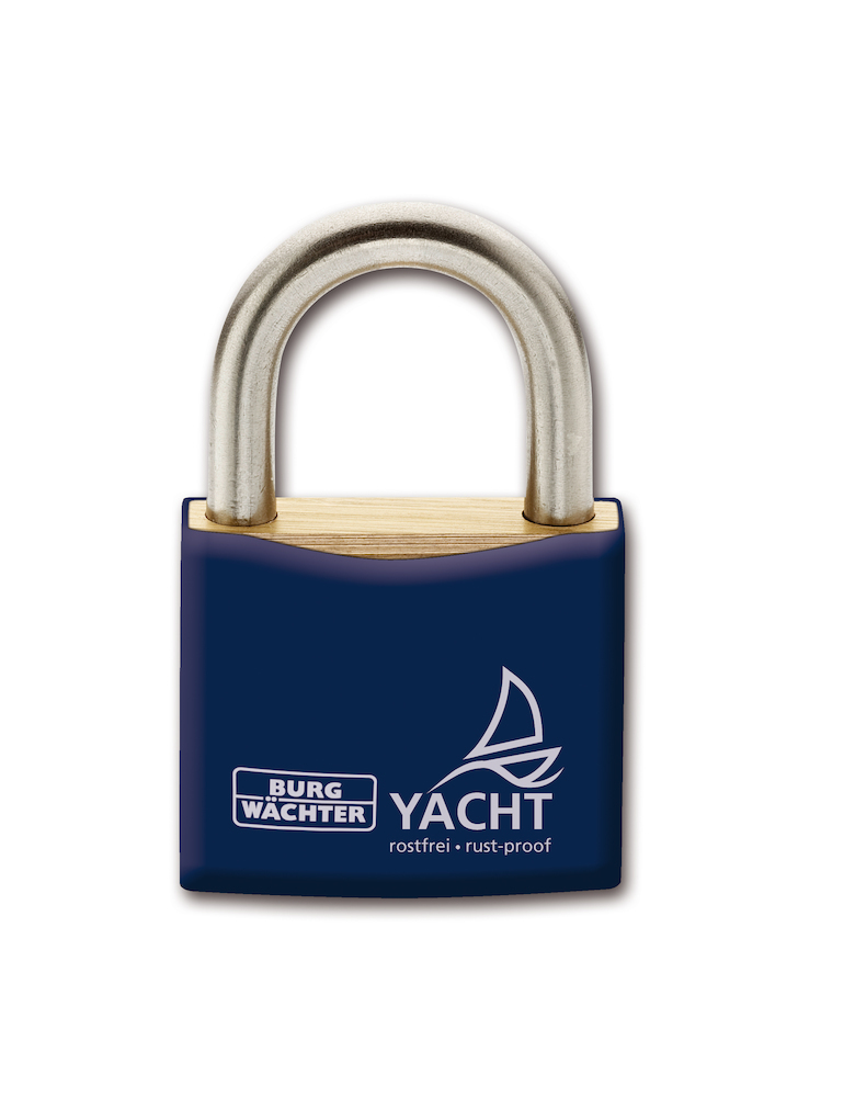 BURG-WÄCHTER Vorhangschloss Yacht 460, Messing