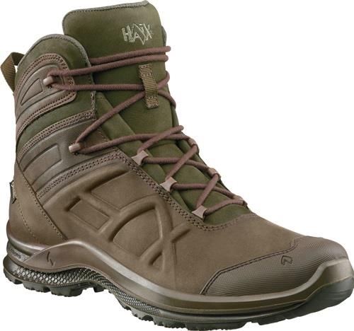 HAIX Trekkingstiefel BE Nature GTX mid Gr.11(46) braun/grün Leder HAIX