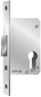 KFV Riegel-Einsteckschloss SSP 205, F-Stulp, Stahl 3325547