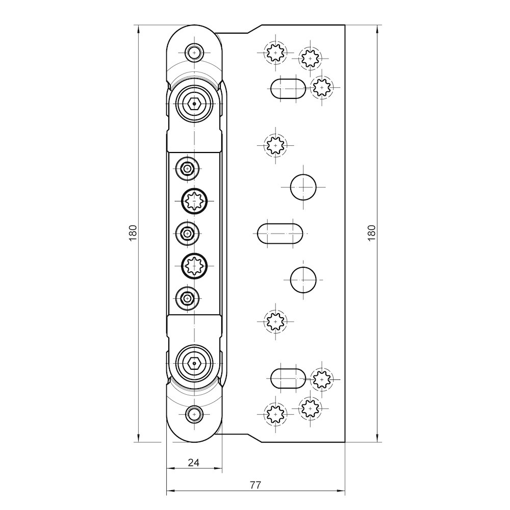 SIMONSWERK Aufnahmeelement VARIANT® VX 7502 3D