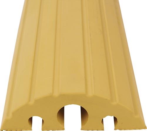 Nordwest Schlauch- u.Kabelbrücke L1200xB210xH65mm Vollgummi gelb