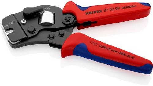 KNIPEX Crimpzange L.190mm 0,08-10,0+16 (AWG 28-5 ) mm² brün.2K-Hülle KNIPEX KNIPEX Crimpzange L.190mm 0,08-10,0+16 (AWG 28-5 ) mm² brün.2K-Hülle KNIPEX